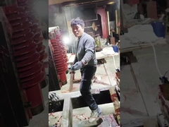 40.5kV Isolatore ad alta tensione in resina epossidica, Isolatore di supporto in resina fusa