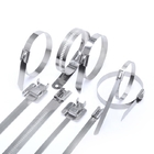 4.6*300mm Industrial Cable Zip Ties Stainless Steel SS304