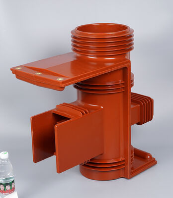 36kV High Voltage Epoxy Resin Insulator Shield Spout Bushings 660mm Height