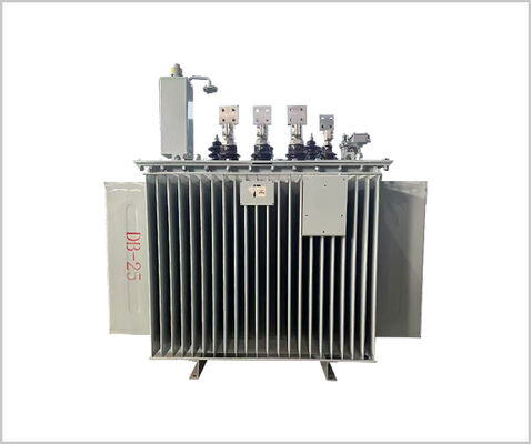 11 kV/0,415 kV Trasformatore di potenza a ripiego in rame a tre fasi immerso in olio